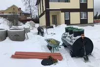 Монтаж септика ЭКО-Л 5 в Рыбинске